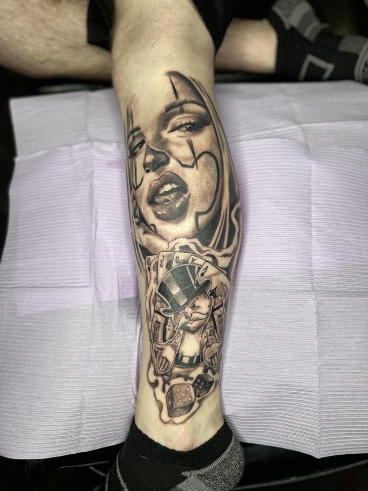 Tatouage traditionnel Saint-Jean-sur-Richelieu